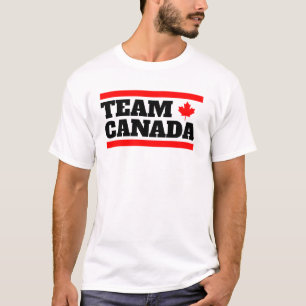 Funny Team Canada Squad Maple Leaf Canadian Flag C T-Shirt