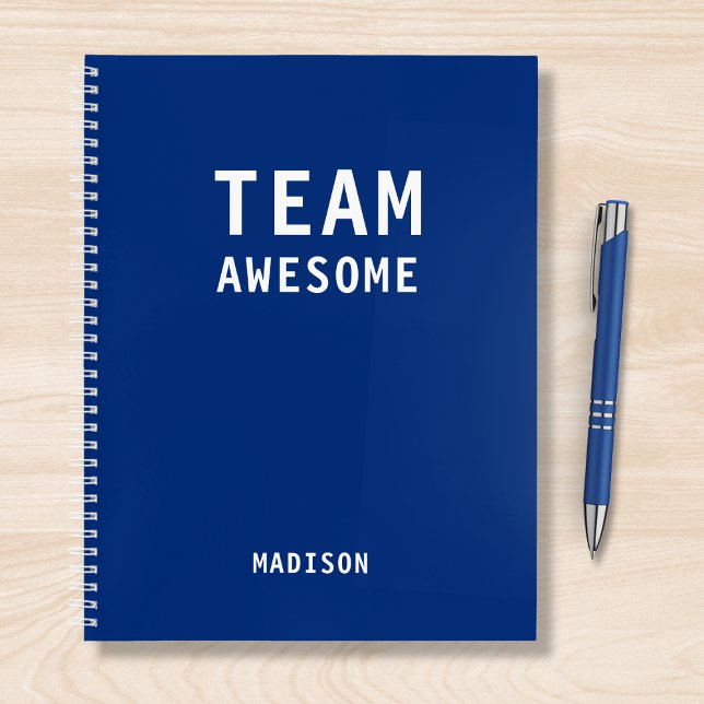 Funny Team Personalised Notes Office Meeting Notebook (Creator Uploaded)