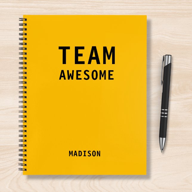 Funny Team Personalised Notes Office Meeting Notebook (Creator Uploaded)