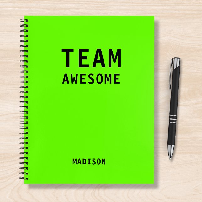 Funny Team Personalised Notes Office Meeting Notebook (Creator Uploaded)
