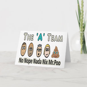 Funny Teamwork Card