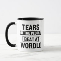 Funny Tears of The People I Beat at Wordle Word
