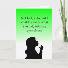 funny teasing insulting congratulations