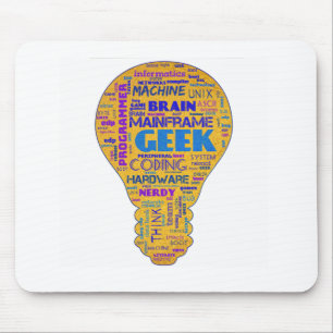 Funny Tech Humour Geek - Coders Gift Mouse Mat