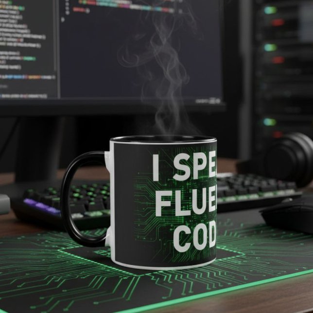  Funny Tech Quote Two-Tone Mug (Creator Uploaded)