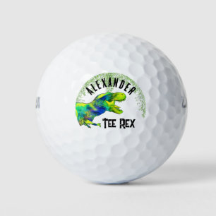 Funny Tee Rex Dinosaur Dad Joke Golf Balls