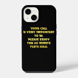 Funny Telephone Customer Service Joke iPhone 14 Case
