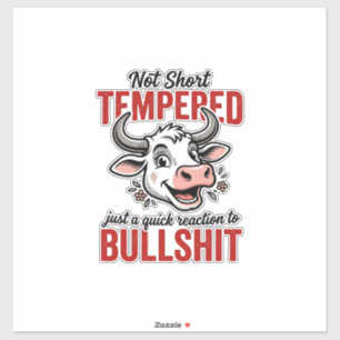 Funny Tempered Cow Vintage
