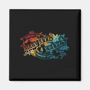 Funny Tennessee-ham Mary Anne & Wandas Strawbe Magnet