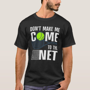 Funny Tennis Art For Women Men Teens Tennis Player T-Shirt