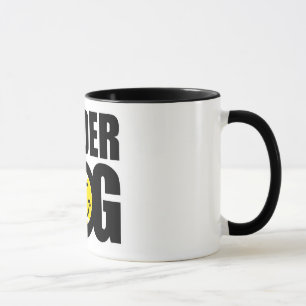 Funny tennis gift with humourous slogan saying mug