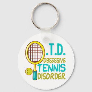 Funny Tennis Key Ring
