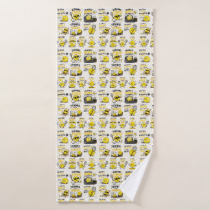 Funny Tennis Quote for Tennis Addicts Bath Towel
