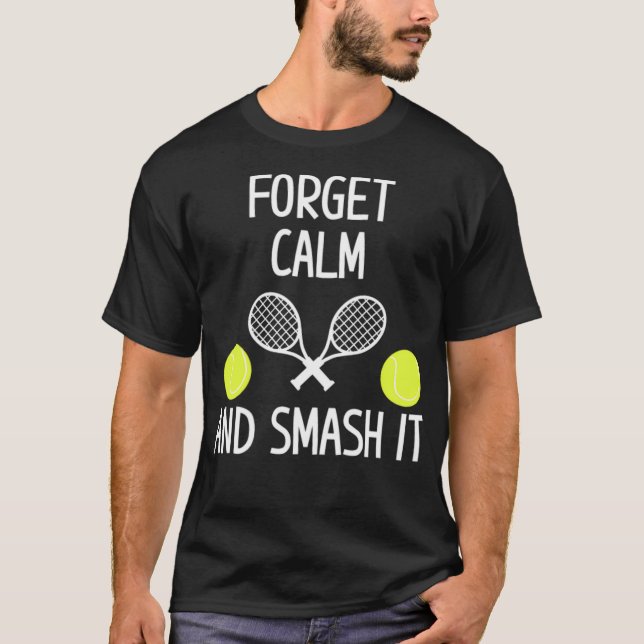 Funny Tennis Saying  Tennis Player Xmas basketball T-Shirt (Front)