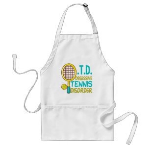 Funny Tennis Standard Apron