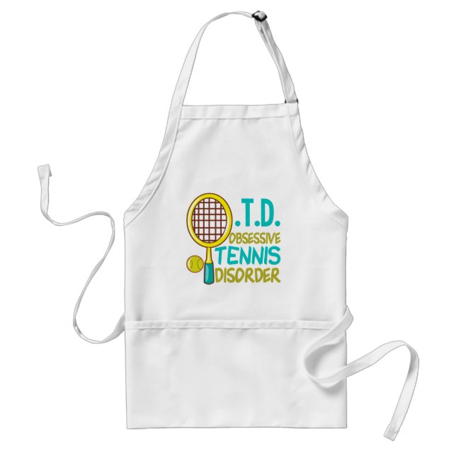 Funny Tennis Standard Apron (Front)
