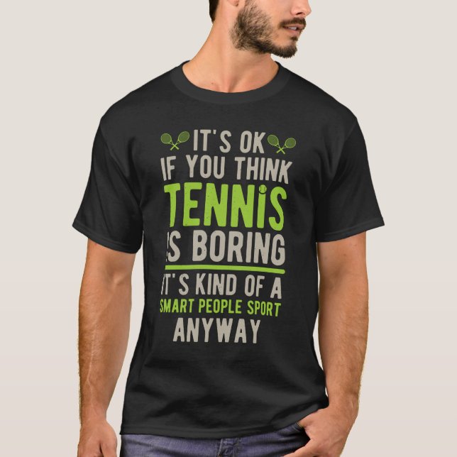 Funny Tennis T-Shirt (Front)