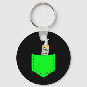 Funny Tequila Cinco De Mayo Tees For Women Men Key Ring