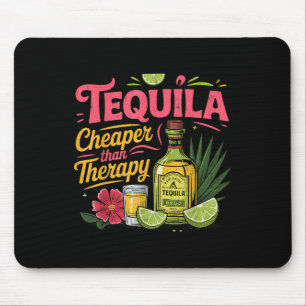 Funny Tequila Drinking Cinco De Mayo Mexican Party Mouse Mat