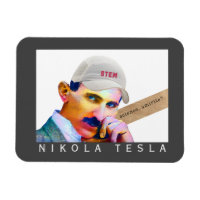 Funny Tesla Portrait  