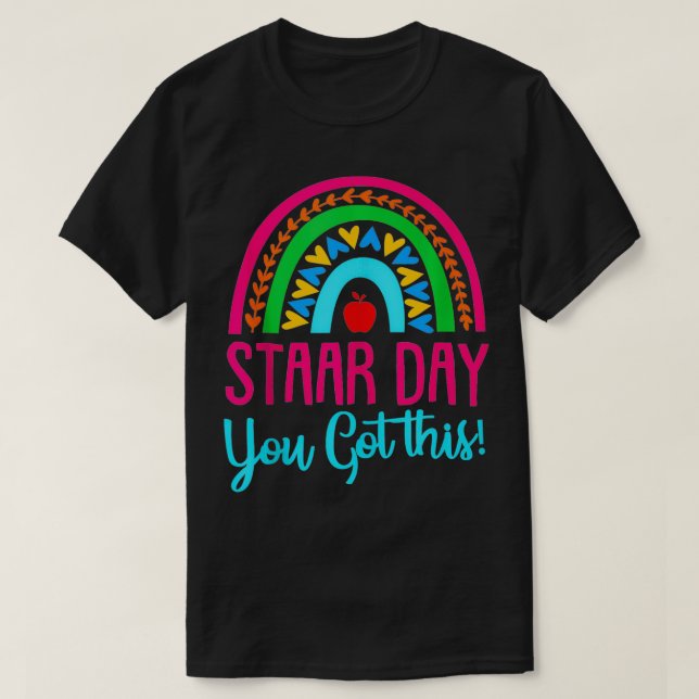 Funny Test STAAR Day Mode On Teacher Testing Ideas T-Shirt (Design Front)