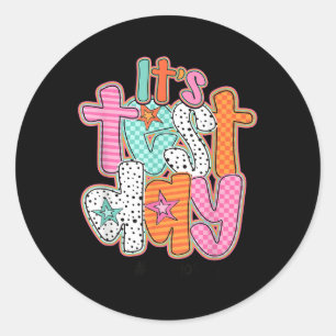 Funny Testing Day Its Test Day You Got This Teache Classic Round Sticker
