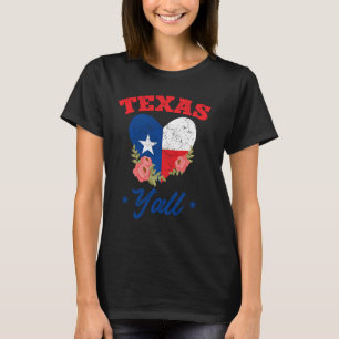 Funny Texan Lone Star State Texas Y'all T-Shirt