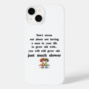 Funny text about women and men Case-Mate iPhone 14 case
