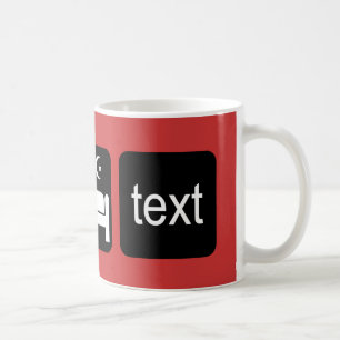 Funny texting coffee mug