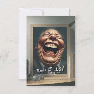 Funny Thank you  Card