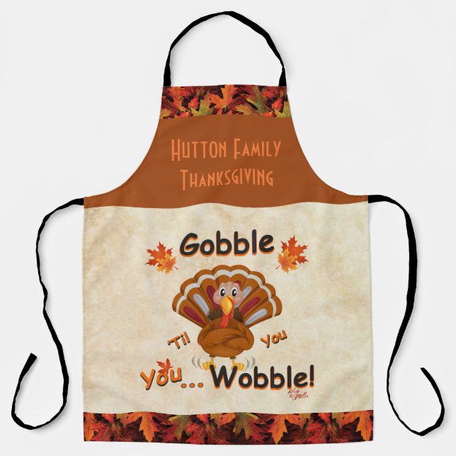 Funny Thanksgiving Apron (Front)