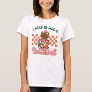 Funny Thanksgiving Butterball Turkey  T-Shirt