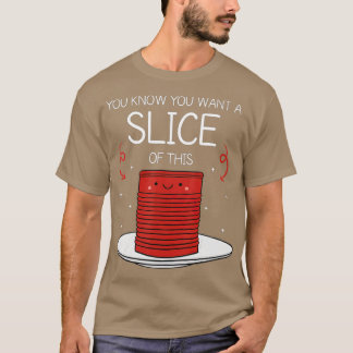 Funny Thanksgiving Canned Cranberry Sauce  T-Shirt