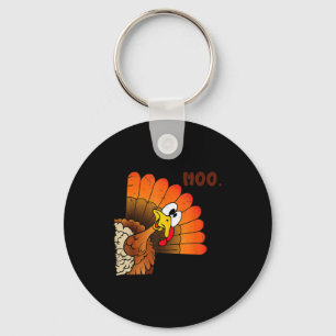 Funny Thanksgiving Cute Turkey Moo I'm A Cow Men W Key Ring