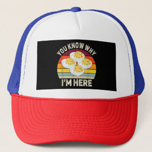 Funny Thanksgiving Deviled Eggs You Know Why I'm H Trucker Hat