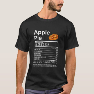 Funny Thanksgiving Food Apparel Apple Pie T-Shirt