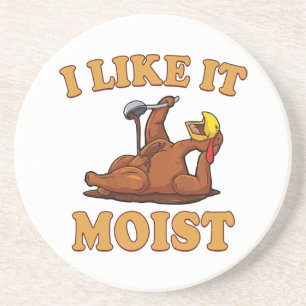 Funny Thanksgiving Foods Family Group Set I LIKE I Coaster