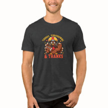 Funny Thanksgiving Football T-Shirt