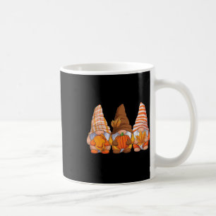Funny Thanksgiving Gnomes Fall Season Gnomies Autu Coffee Mug