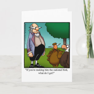 Funny Thanksgiving Greeting Card "Spectickles"