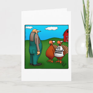 Funny Thanksgiving Greeting Card "Spectickles"