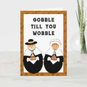 Funny Thanksgiving Holiday Card