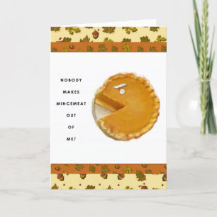Funny Thanksgiving Holiday Card