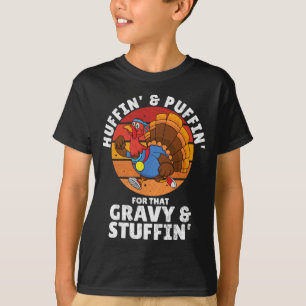 Funny Thanksgiving Huffin And Puffin Gravy And T-Shirt
