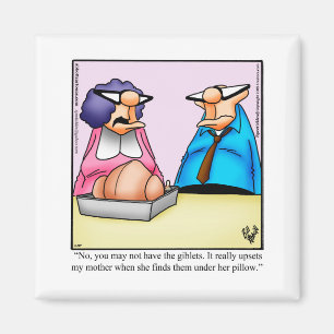 Funny Thanksgiving Humour Magnet