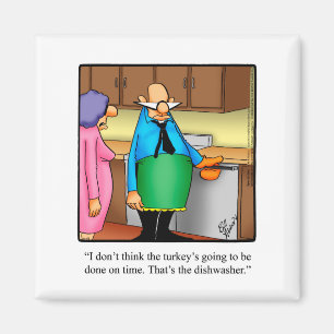 Funny Thanksgiving Humour Magnet