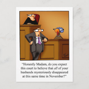 Funny Thanksgiving Humour  Postcards