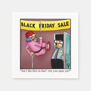 Funny Thanksgiving Party Napkins