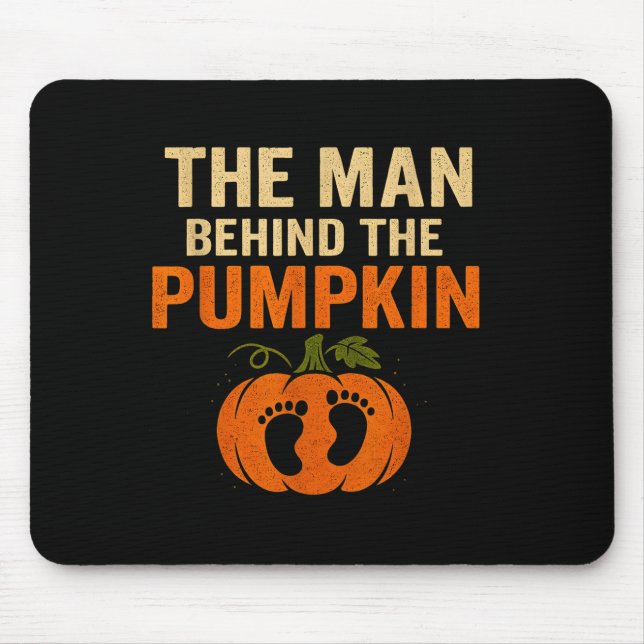 Funny Thanksgiving Pregnancy Reveal Costume For Da Mouse Mat (Front)
