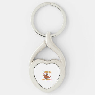 Funny Thanksgiving Shirt for Dad I like it Hot and Key Ring